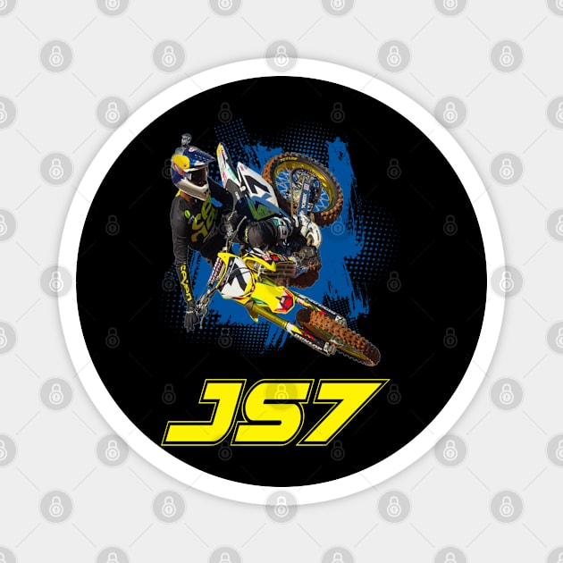 James Stewart Supercross Magnet by lavonneroberson